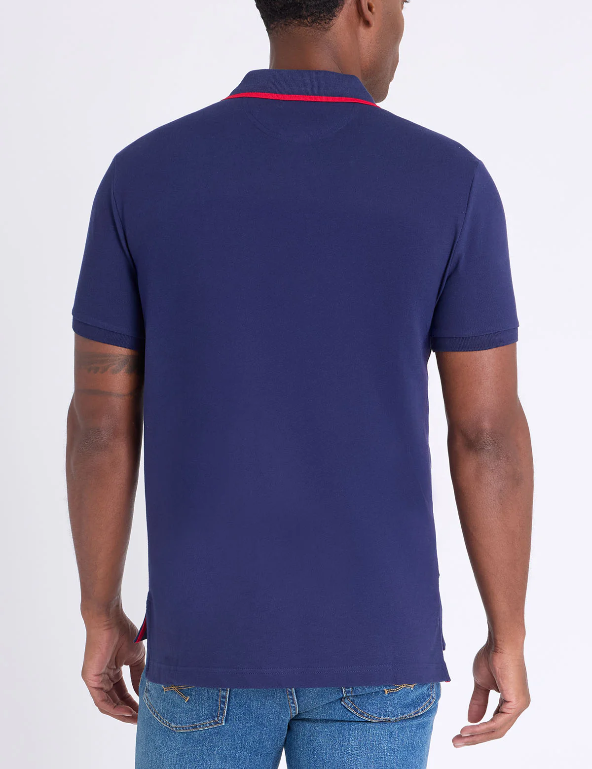 SLIM FIT STRETCH SOLID PIQUE POLO SHIRT - Image 8