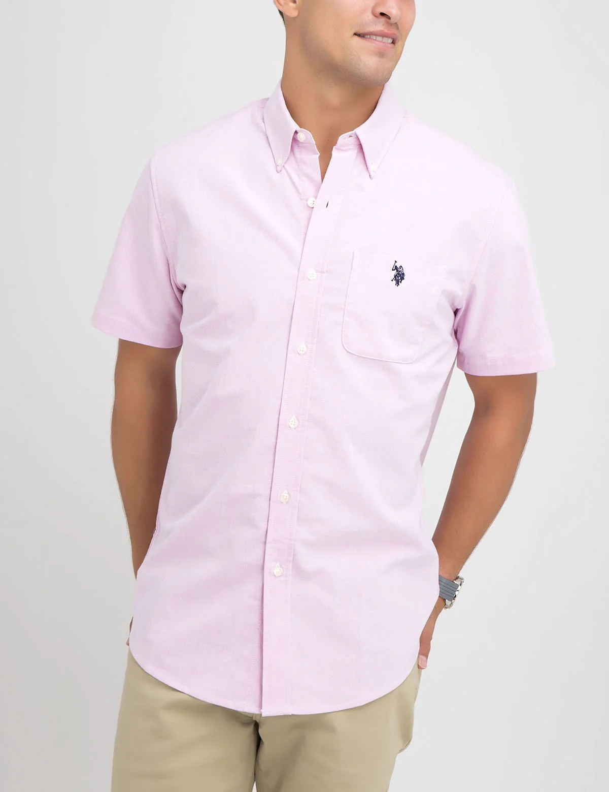STRETCH FIT SHIRT IN OXFORD