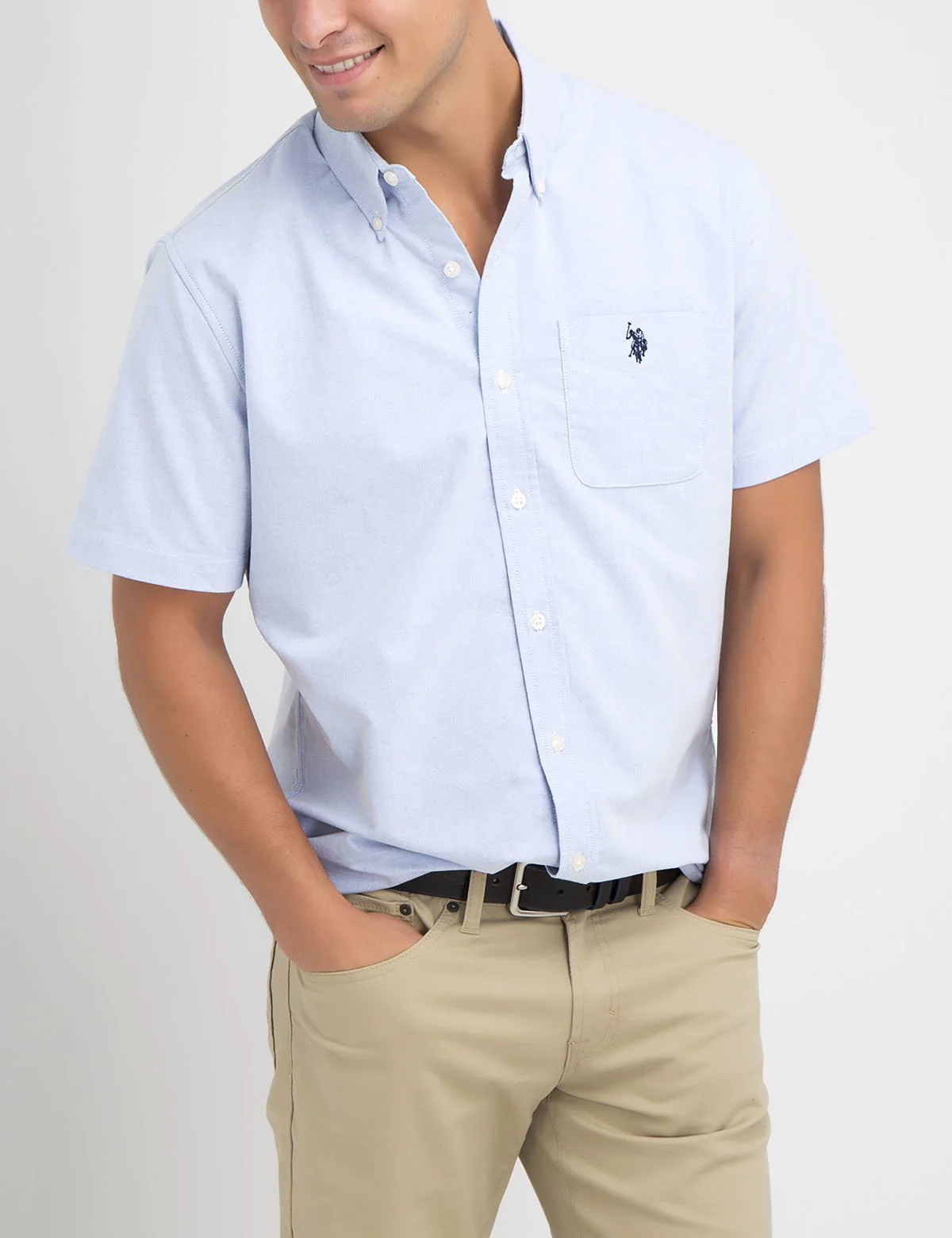 STRETCH FIT SHIRT IN OXFORD - Image 5
