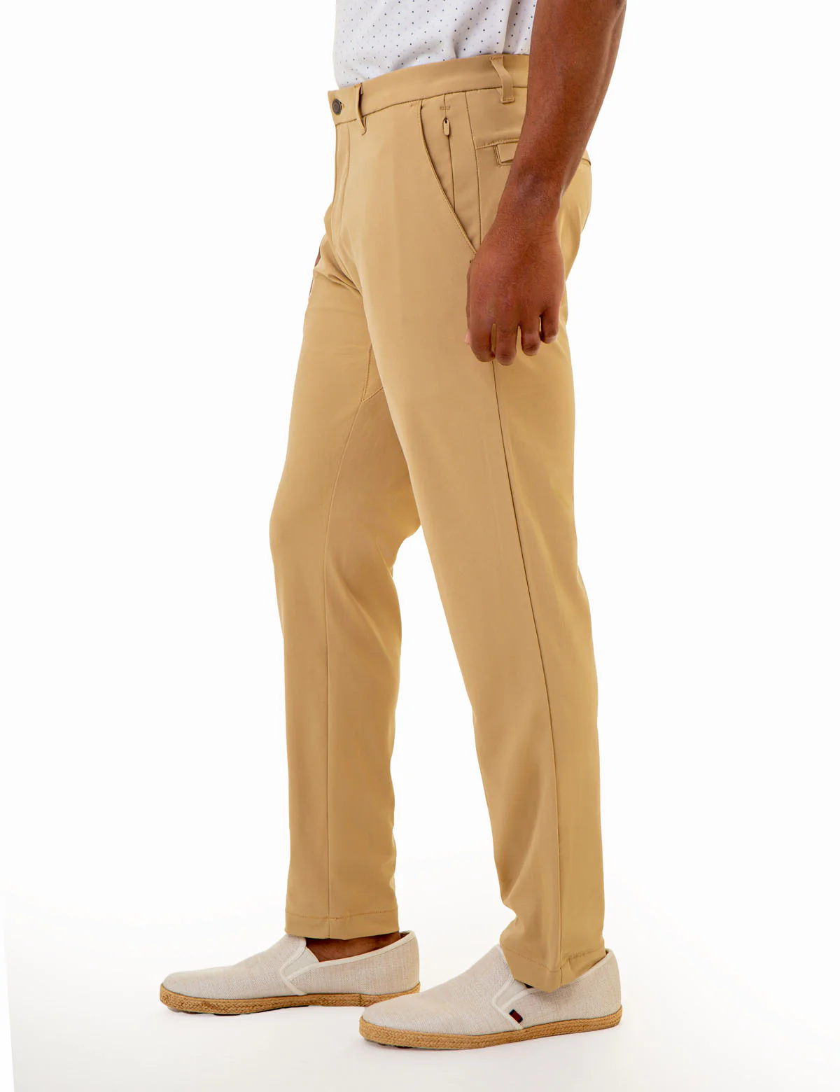 STRETCH KNIT TECH PANTS WITH ZIPPER POCKETS - Image 10
