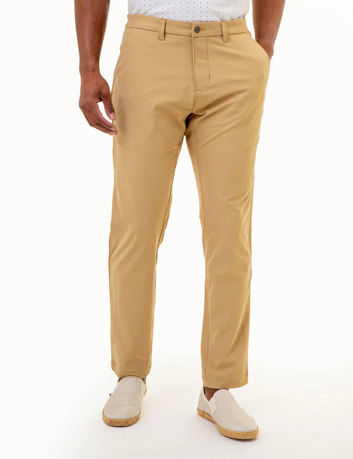 STRETCH KNIT TECH PANTS WITH ZIPPER POCKETS - Image 9