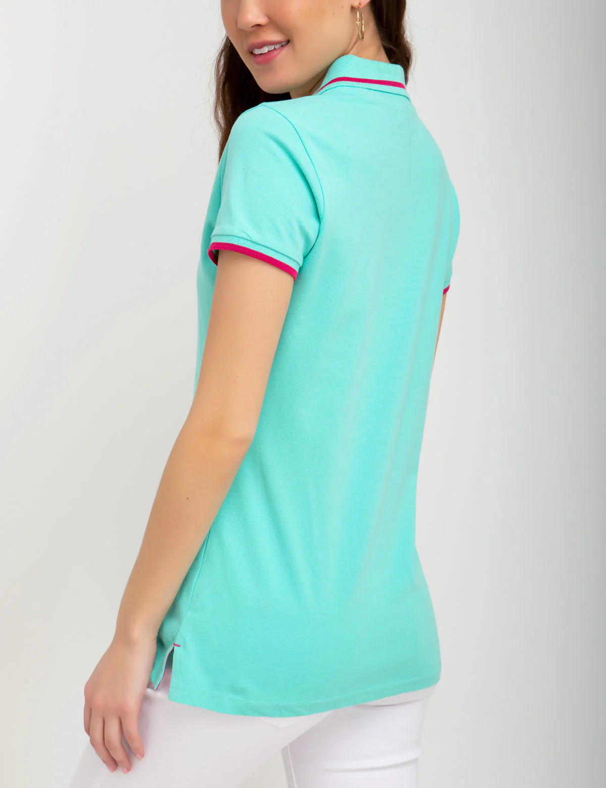 MULTI TONAL BIG PONY POLO SHIRT - Image 16