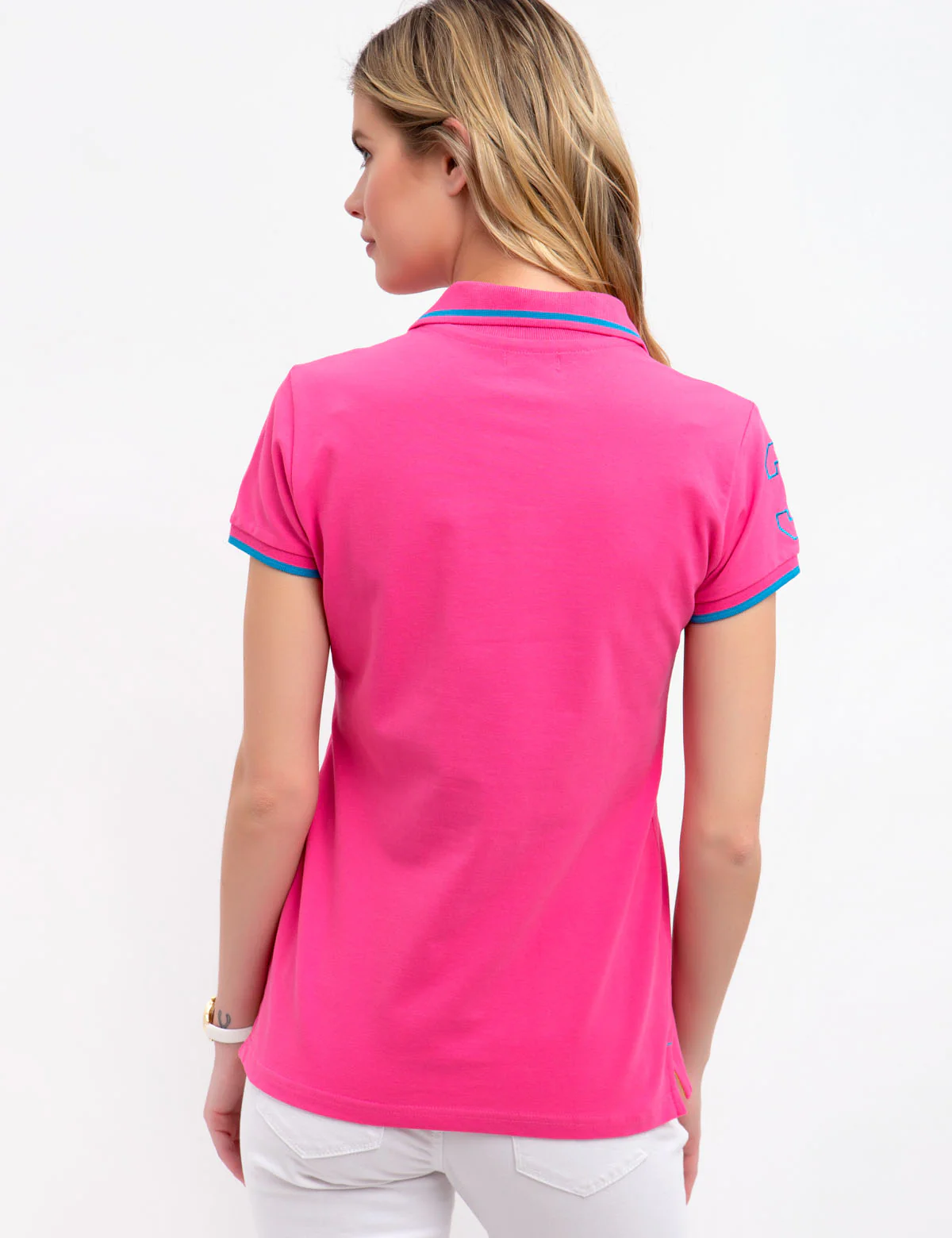 MULTI TONAL BIG PONY POLO SHIRT - Image 4