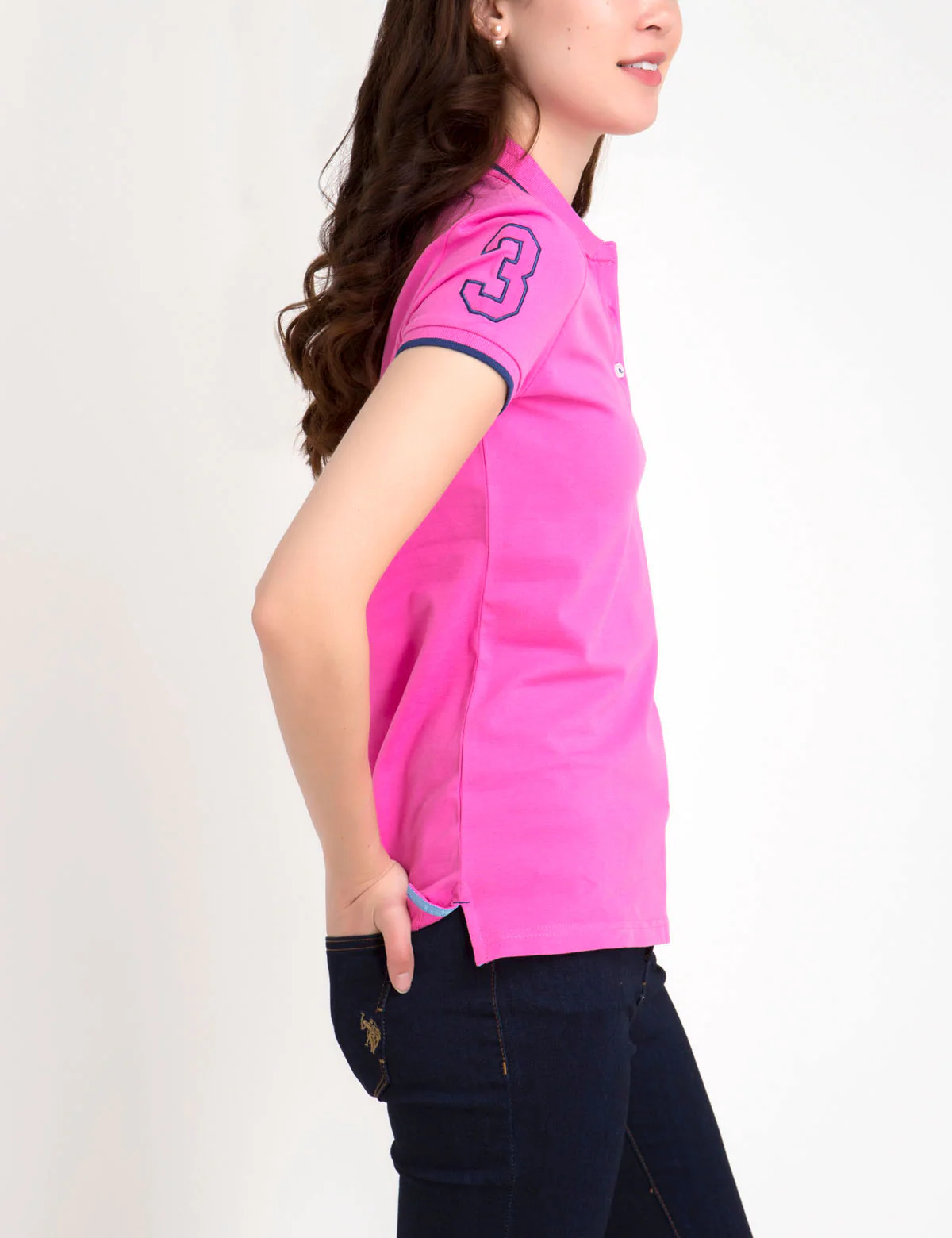 MULTI TONAL BIG PONY POLO SHIRT - Image 9