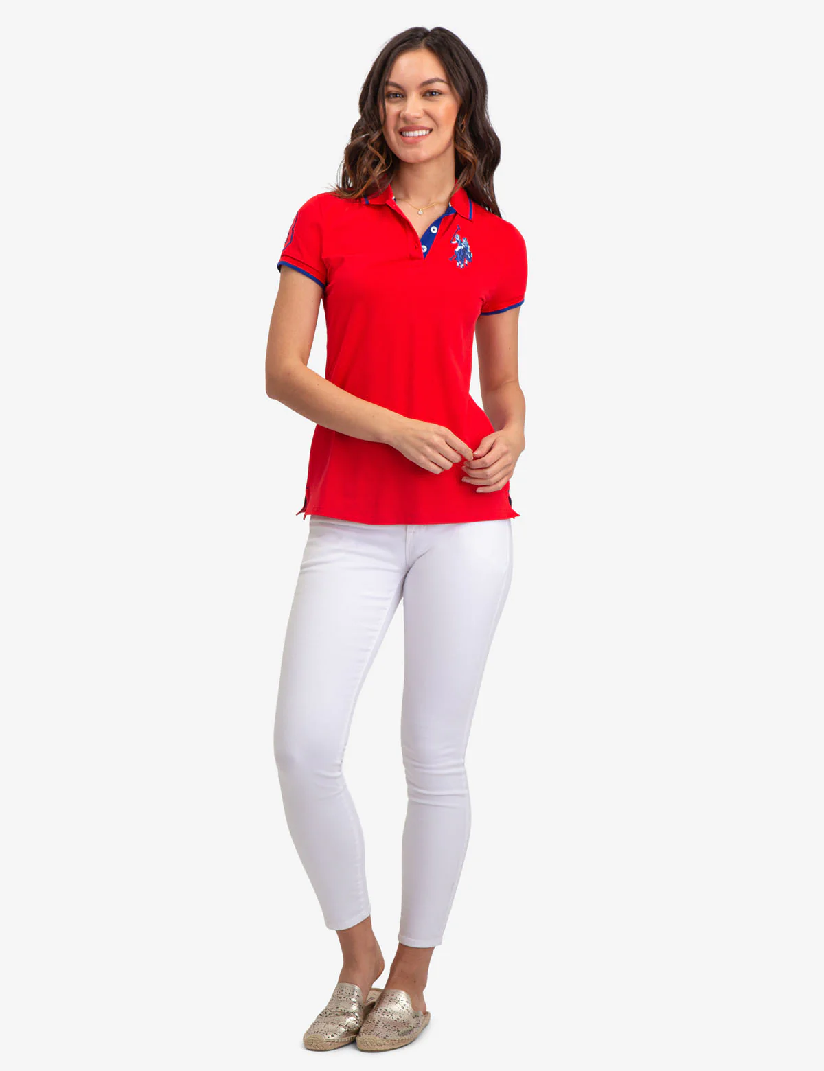 MULTI TONAL BIG LOGO POLO SHIRT - Image 6
