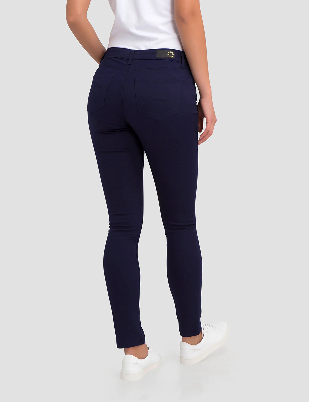 STRETCH SATEEN SKINNY PANT - Image 9