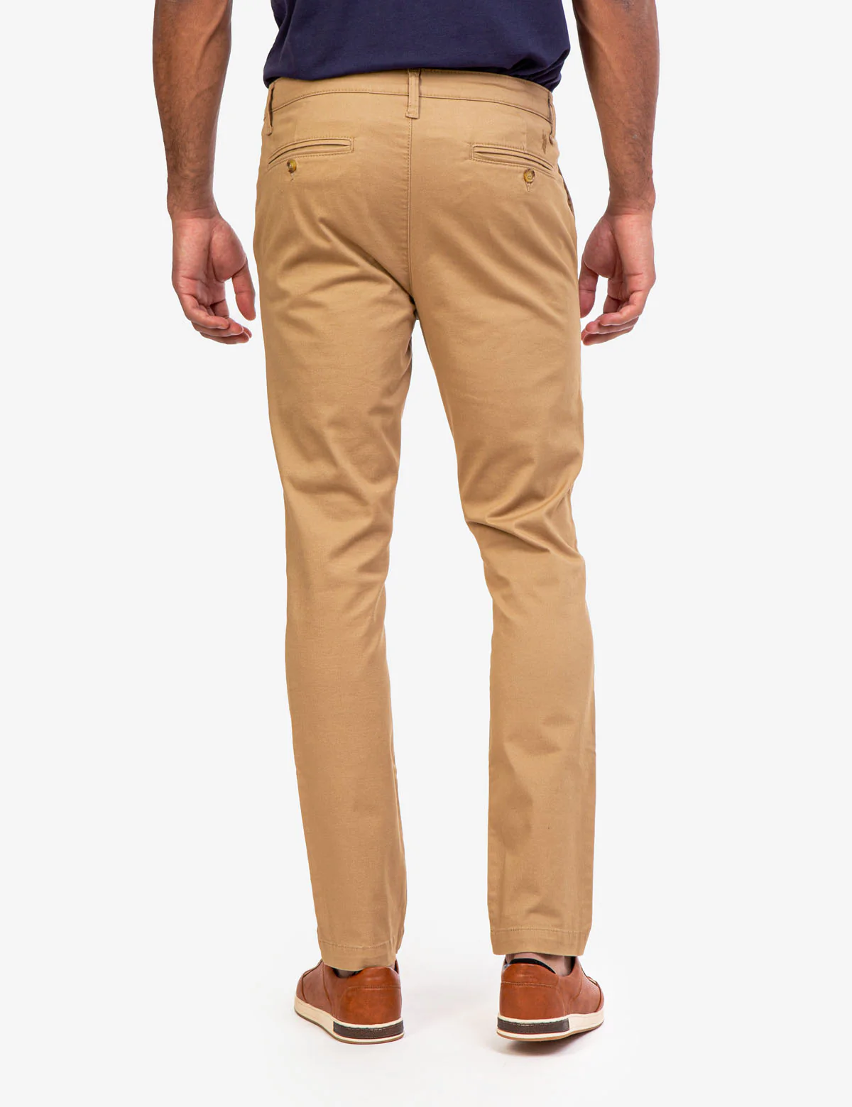 STRETCH SLIM CHINO PANTS - Image 7