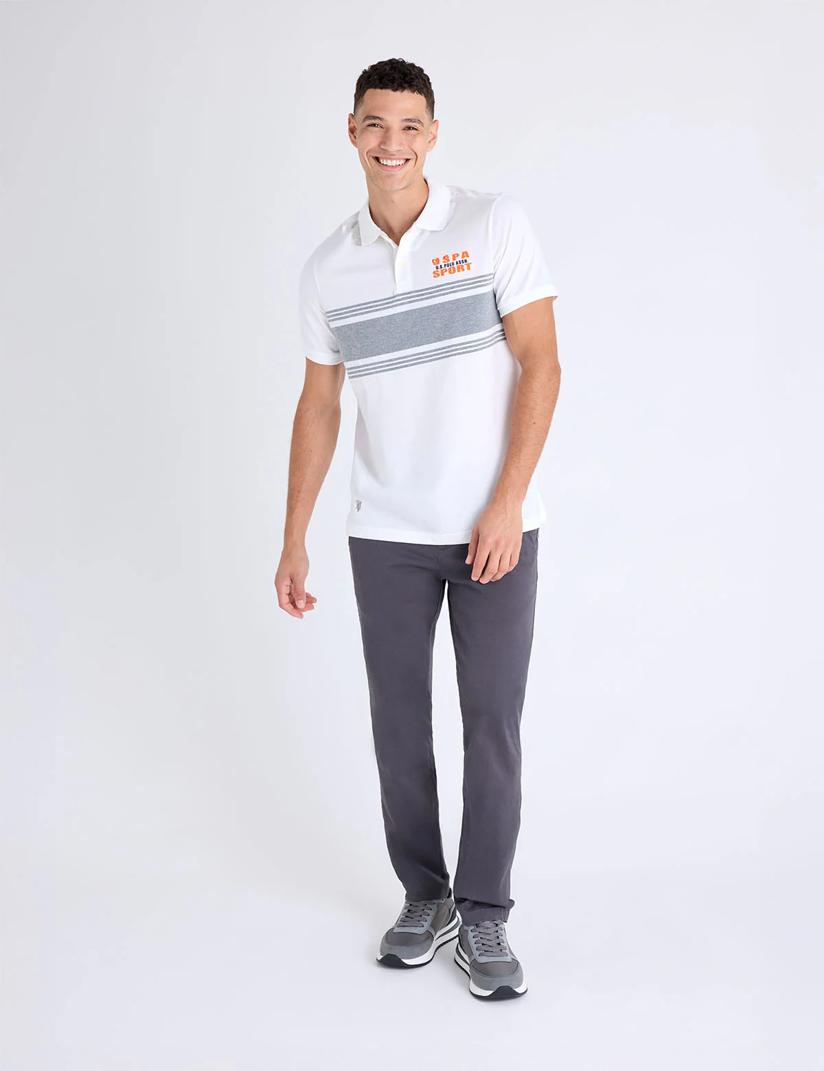 STRETCH SLIM CHINO PANTS - Image 7