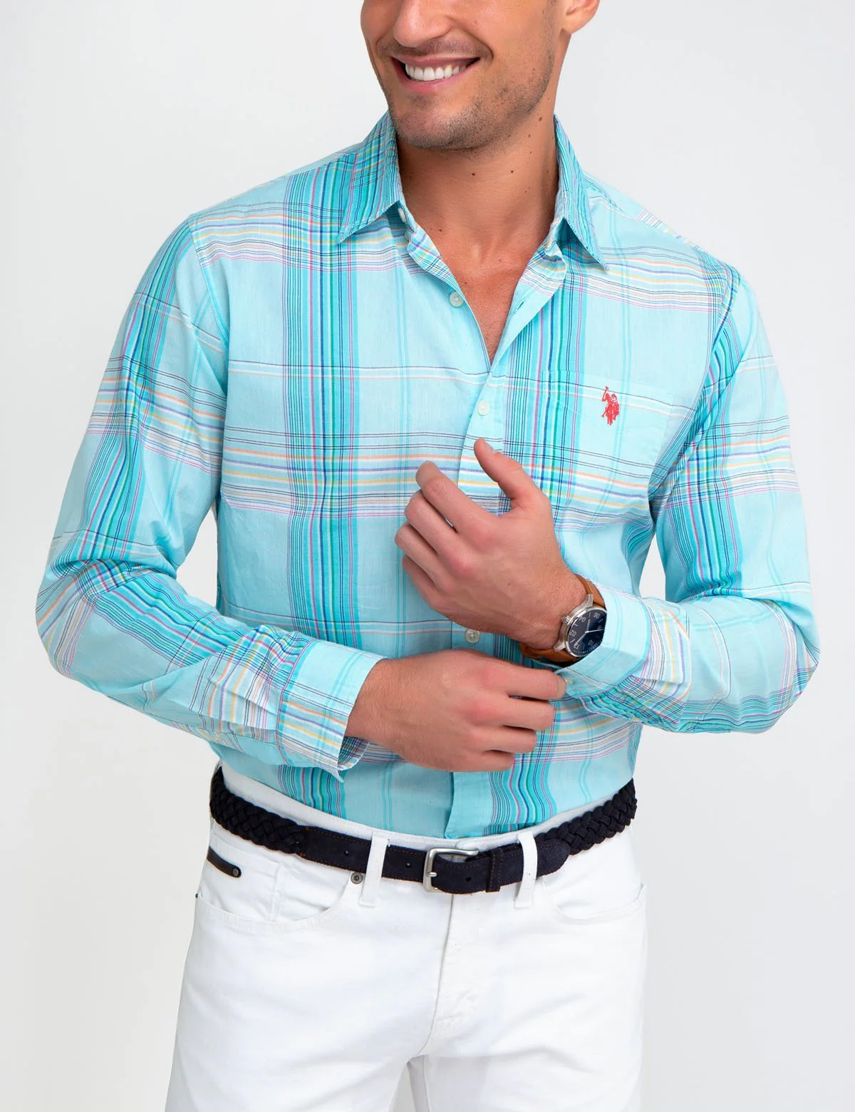 CLASSIC FIT MADRAS SHIRT