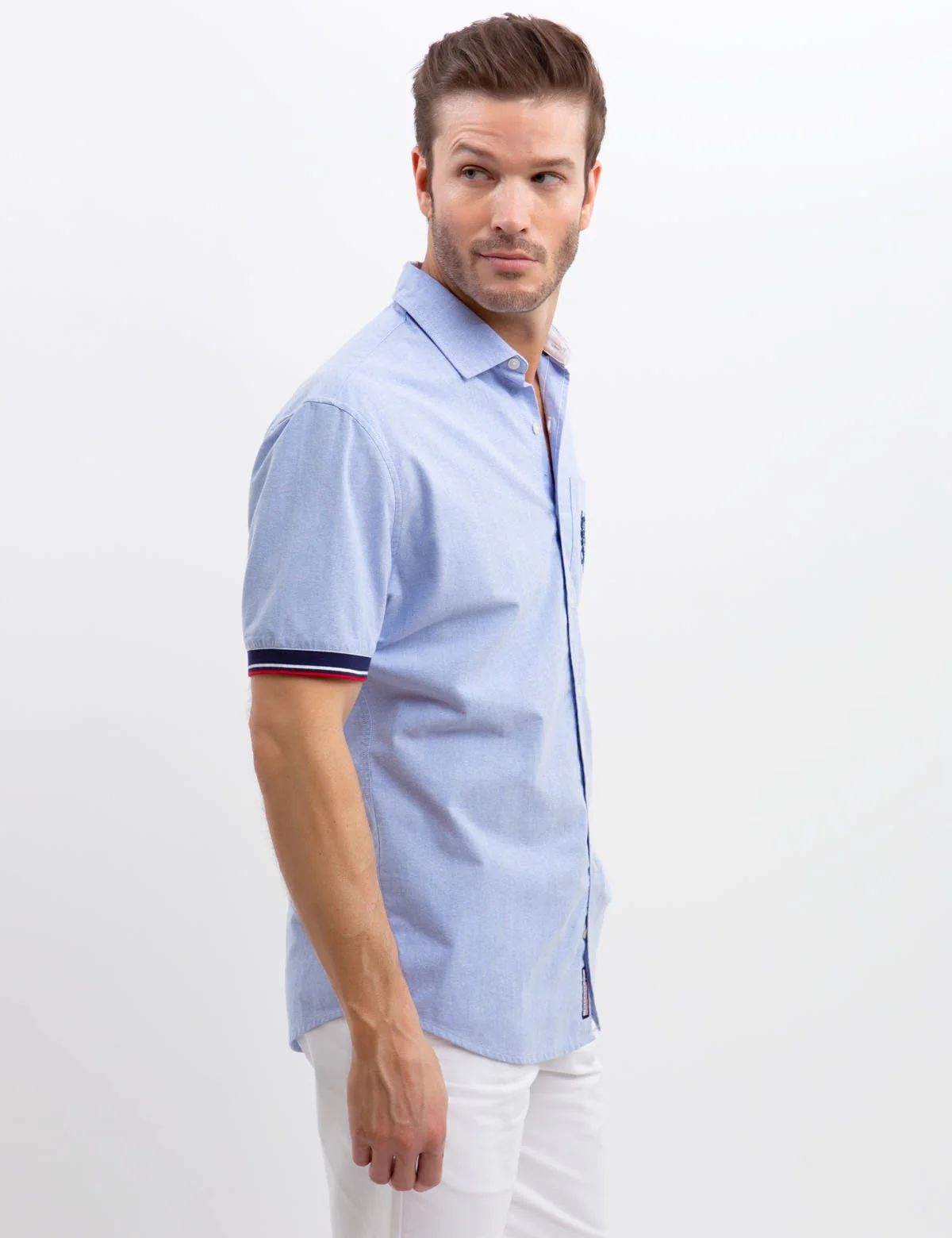 STRETCH SLIM OXFORD SHIRT - Image 13
