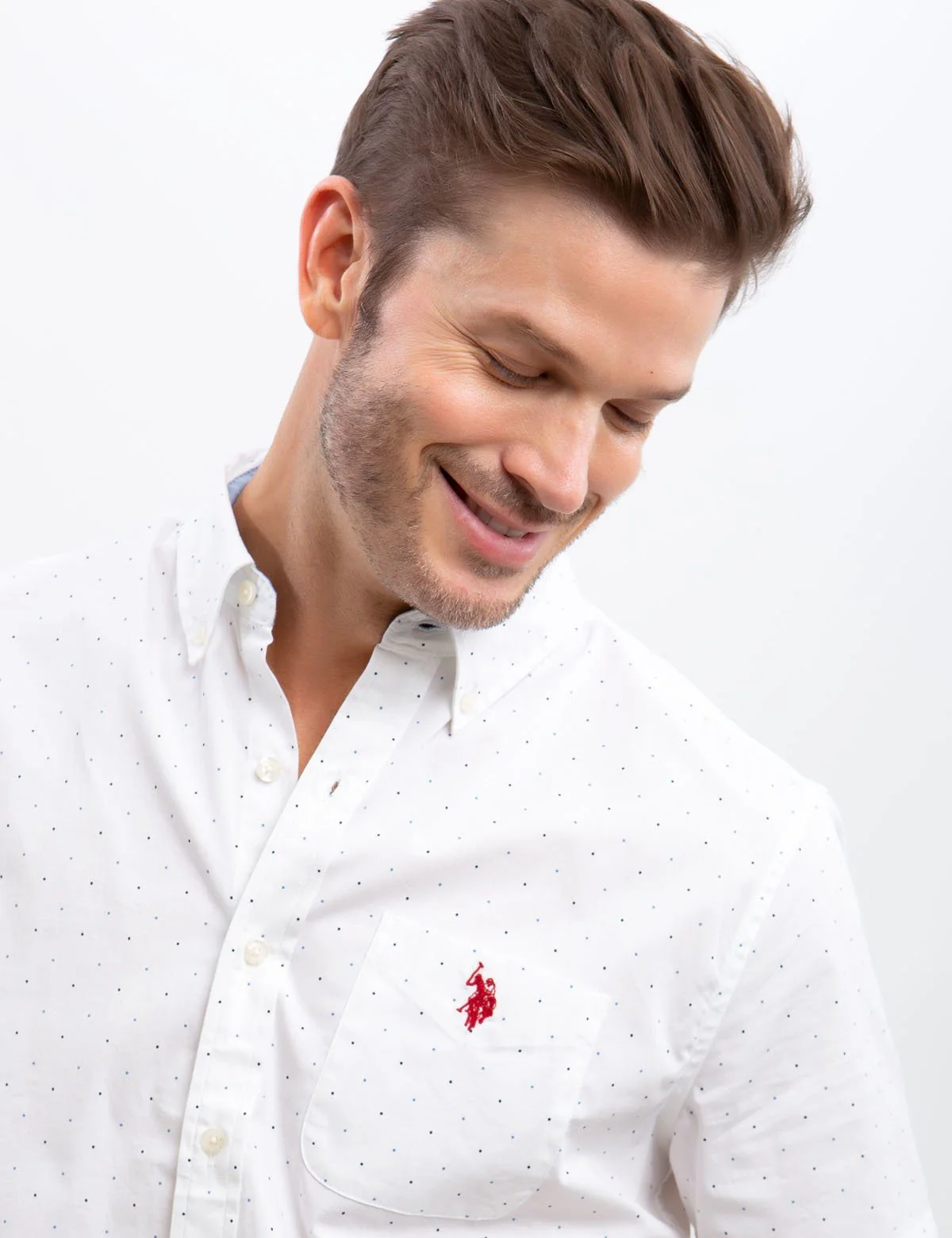 STRETCH SLIM POPLIN SHIRT - Image 2