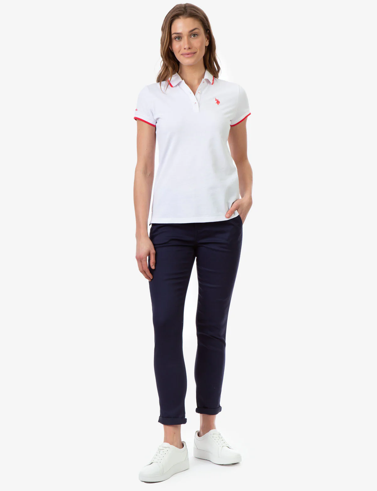 TIPPED SOLID POLO SHIRT - Image 14