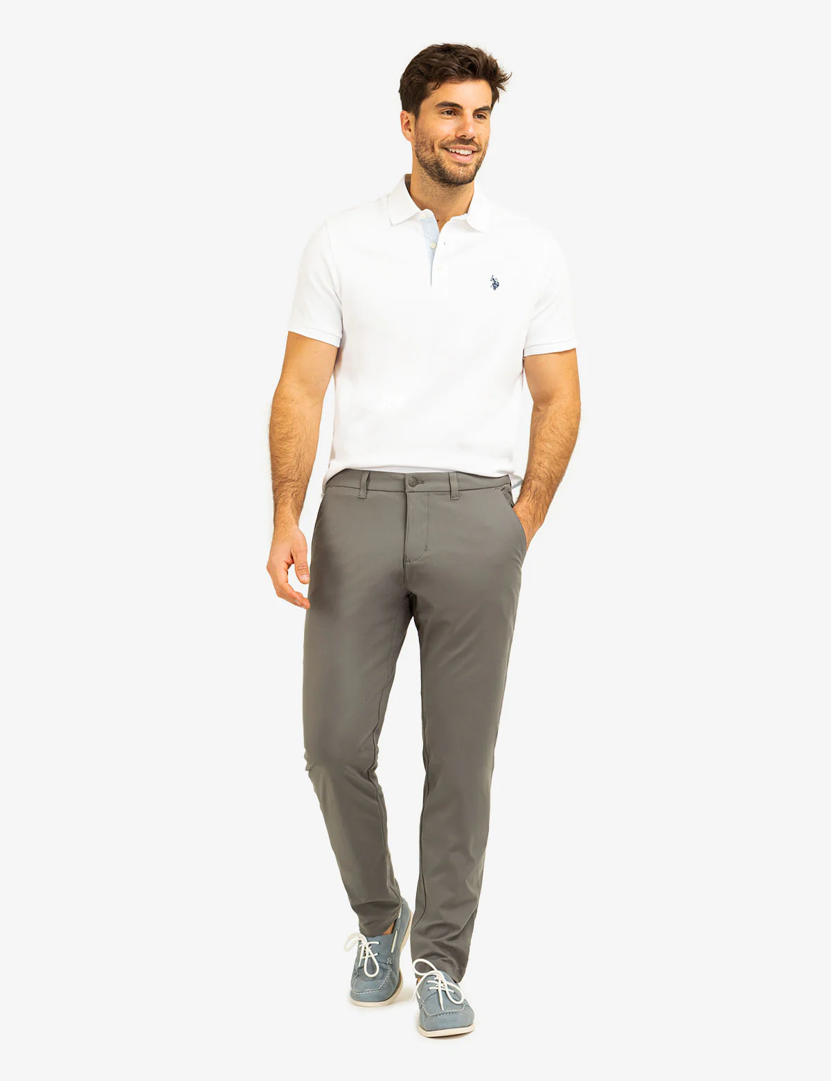 STRETCH TECH PANT WITH ZIPPER POCKETS - Image 11