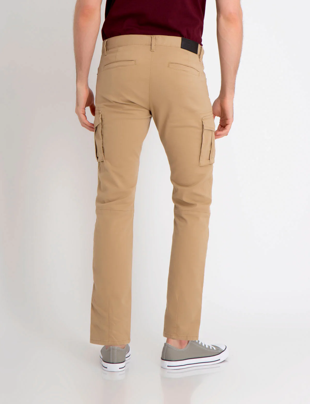 STRETCH TWILL CARGO PANTS - Image 6