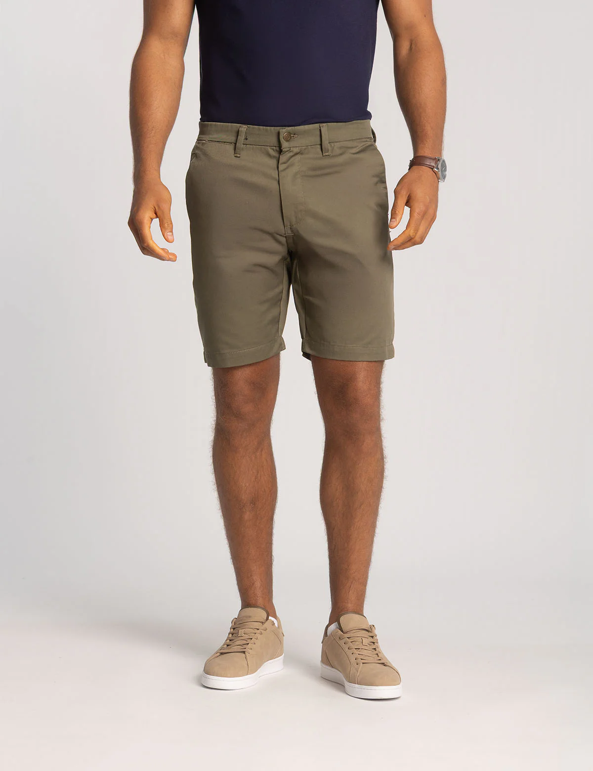 STRETCH TWILL SHORT WITH COMFORT BAND - Image 5