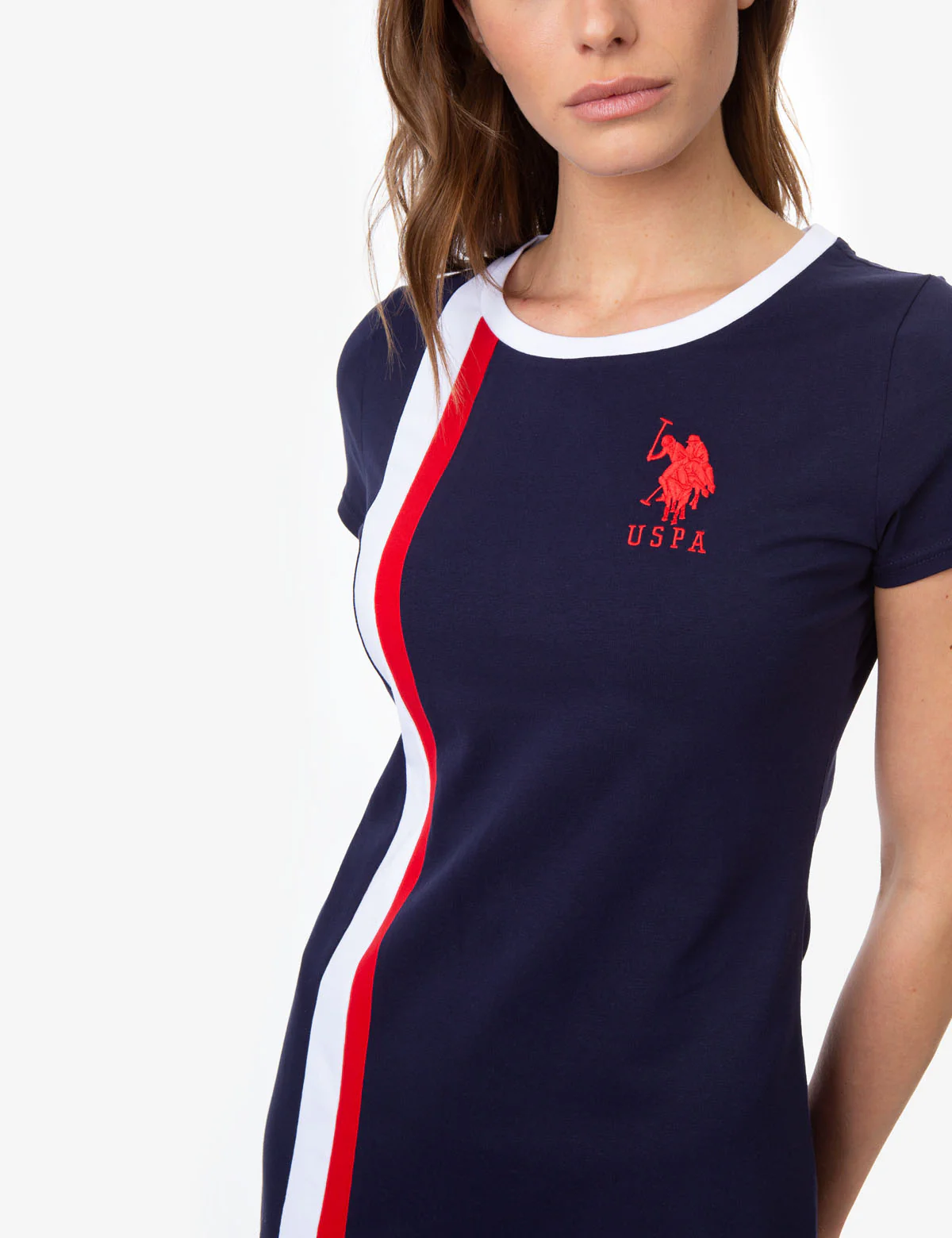 STRIPE FLAG RINGER DRESS - Image 4
