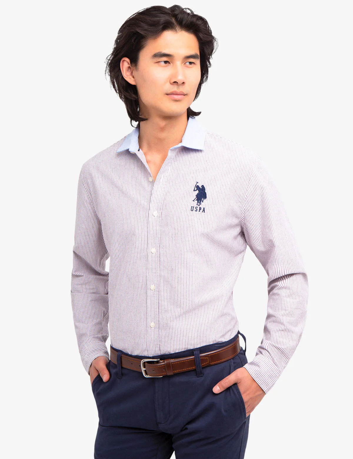 OXFORD SHIRT WITH CONTRAST COLLAR