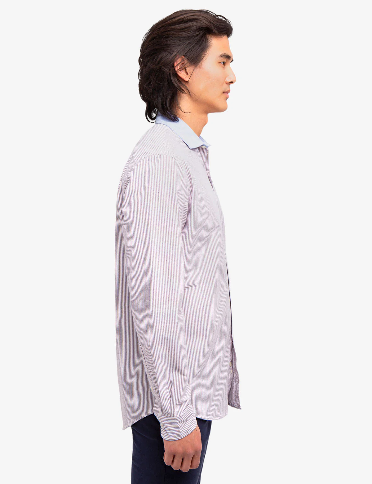 OXFORD SHIRT WITH CONTRAST COLLAR - Image 2