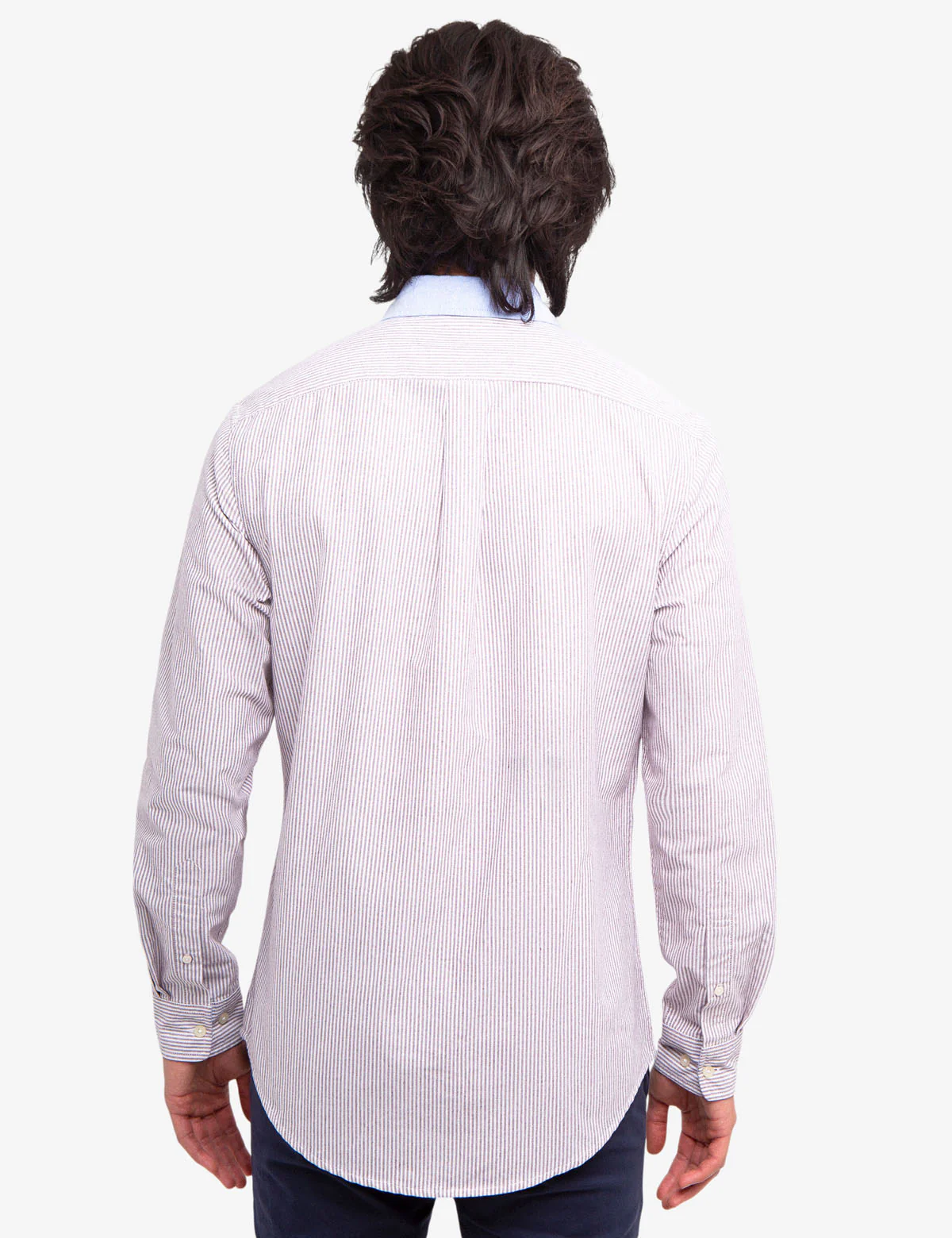 OXFORD SHIRT WITH CONTRAST COLLAR - Image 3