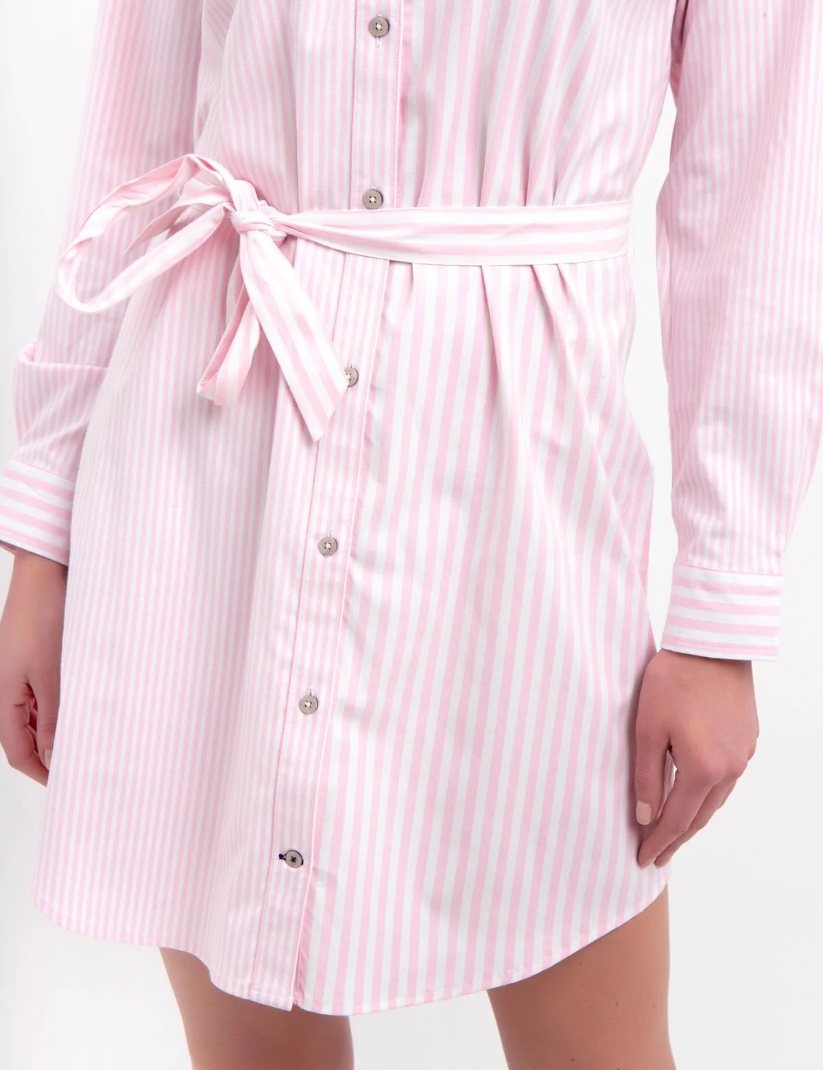 STRIPED OXFORD DRESS - Image 5