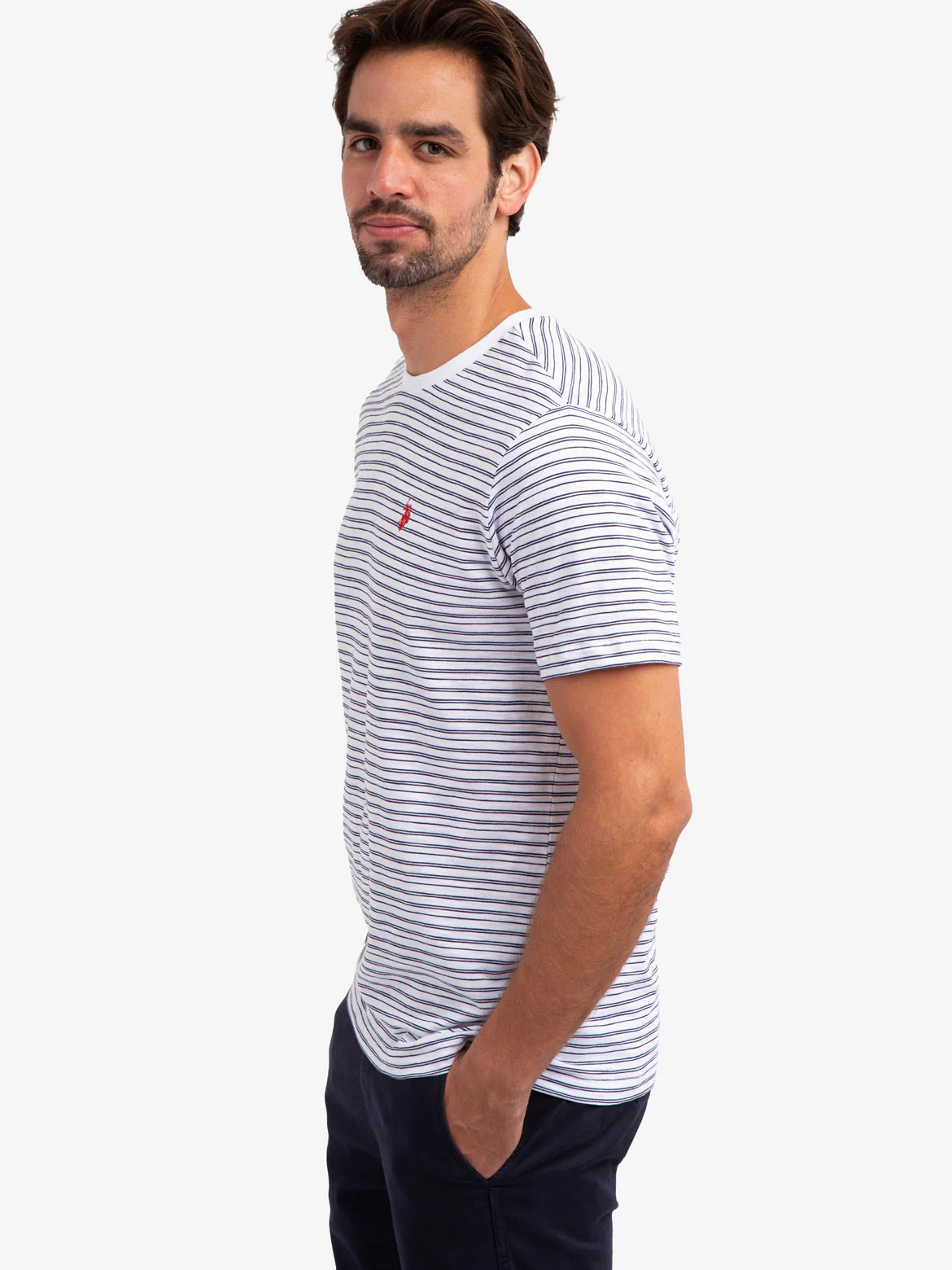 STRIPE SLUB JERSEY T-SHIRT - Image 13