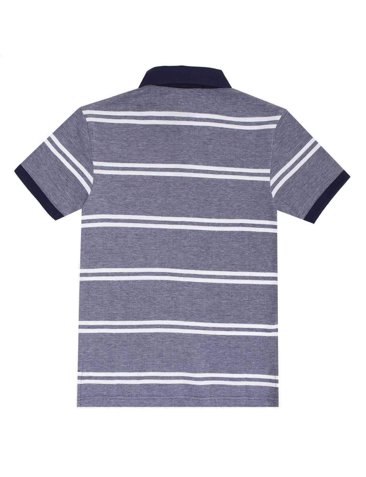 Striped Birdseye Polo Shirt - Image 3