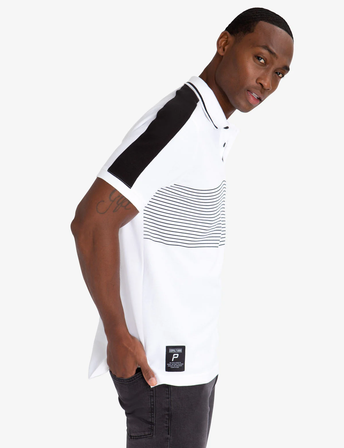 RUBBER MULTI-TONE LOGO ON UPPER LEFT FRONT. - Image 3