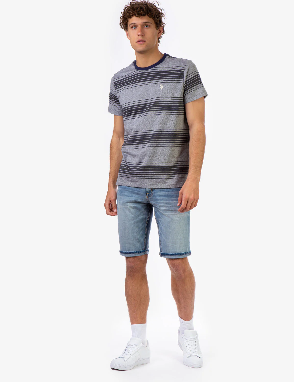 STRIPE CREW NECK T-SHIRT - Image 2