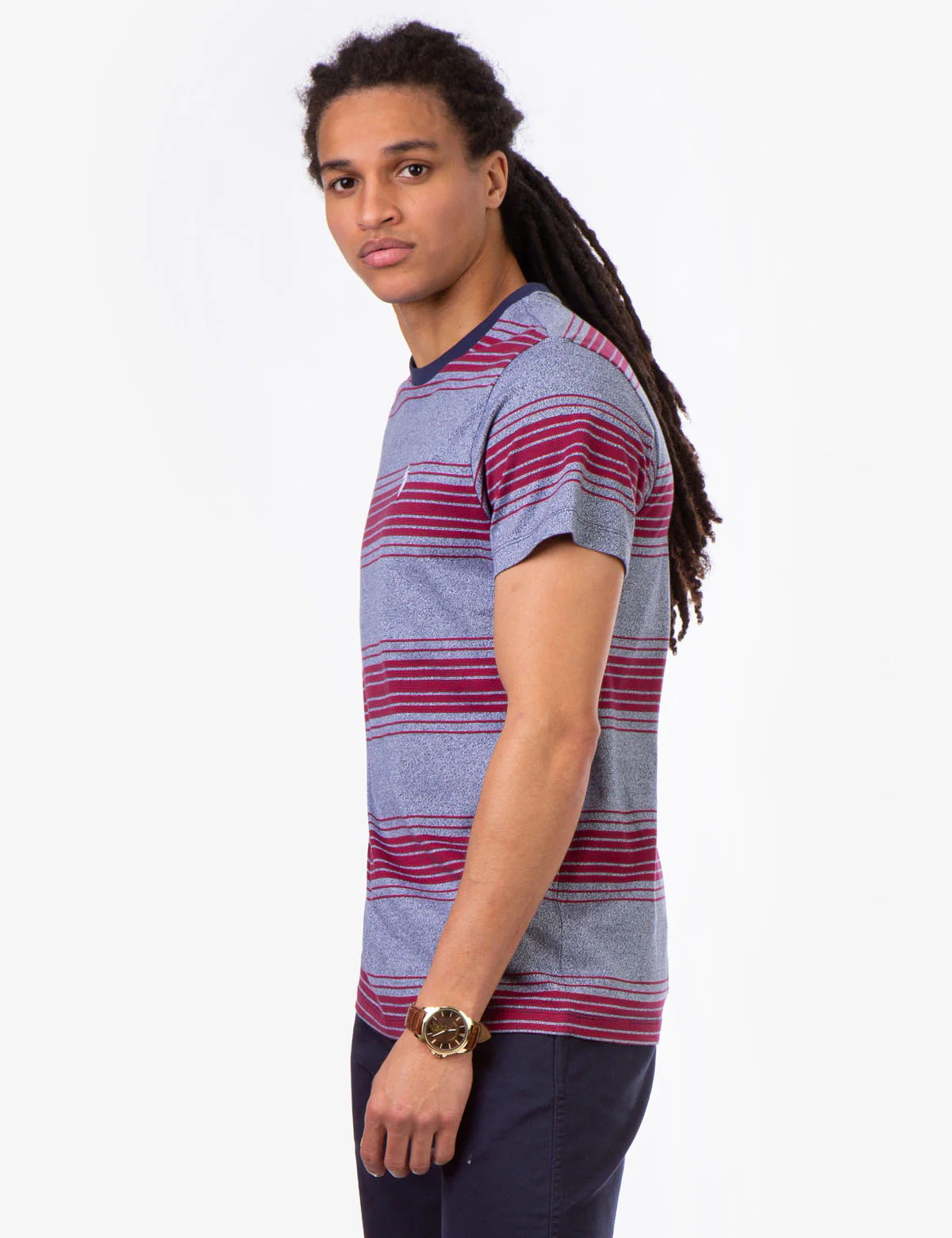 STRIPE CREW NECK T-SHIRT - Image 8