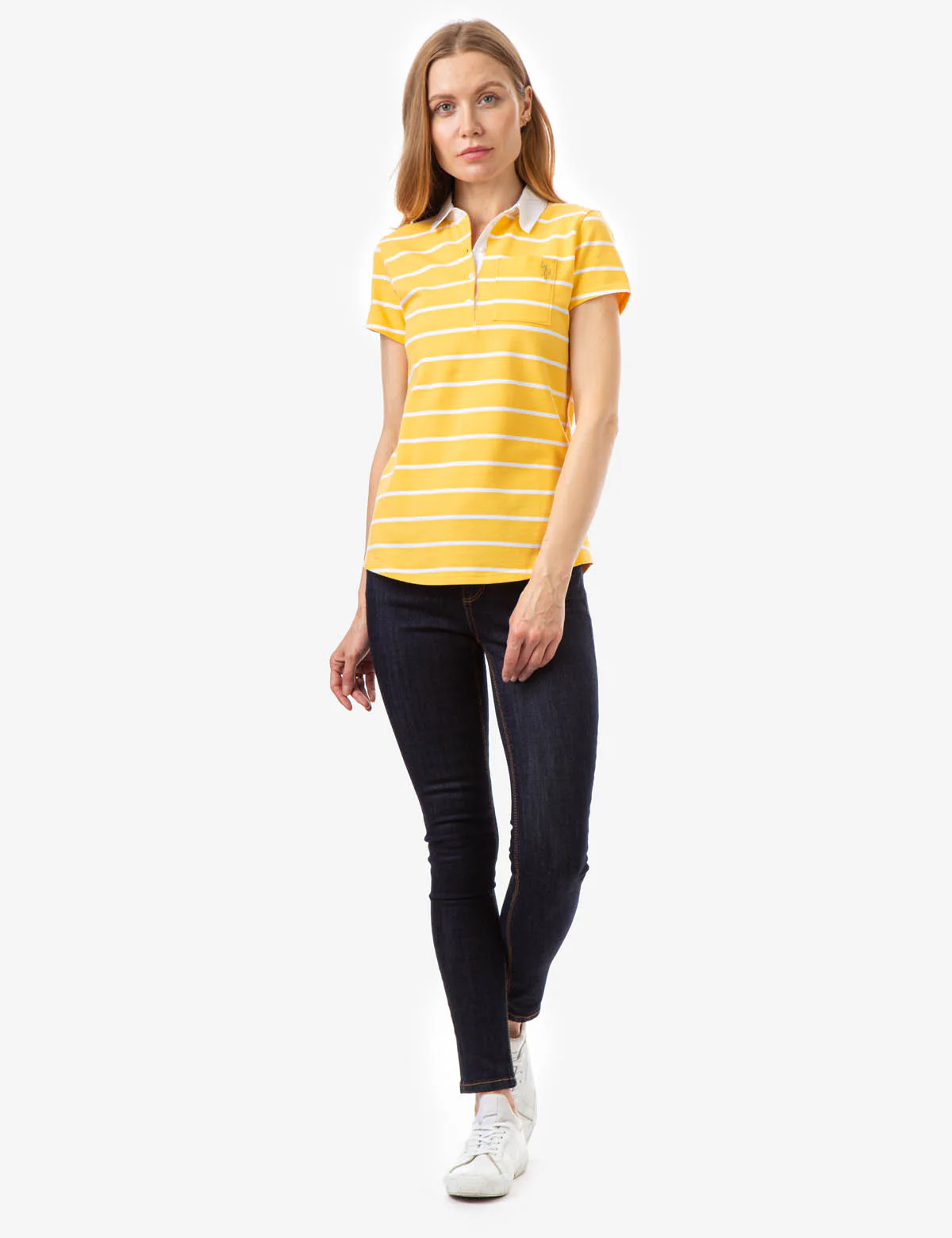 STRIPED POCKET POLO SHIRT - Image 2