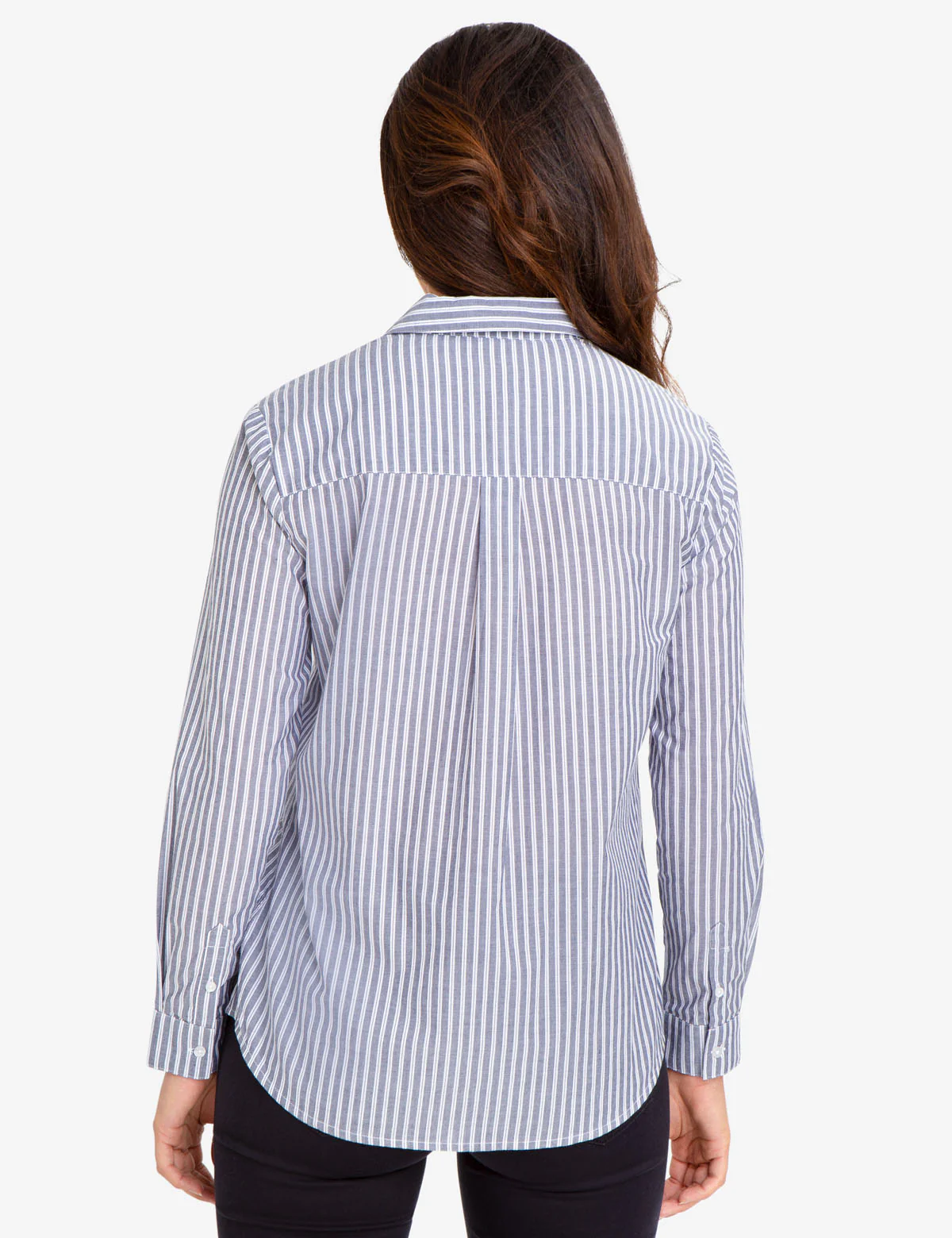 BUTTON POCKET STRIPED SHIRT - Image 5