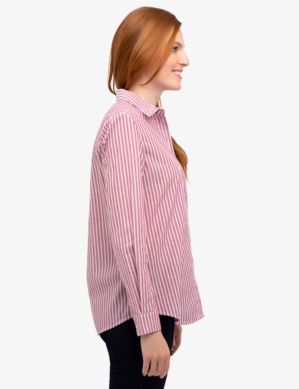 BUTTON POCKET STRIPED SHIRT - Image 7
