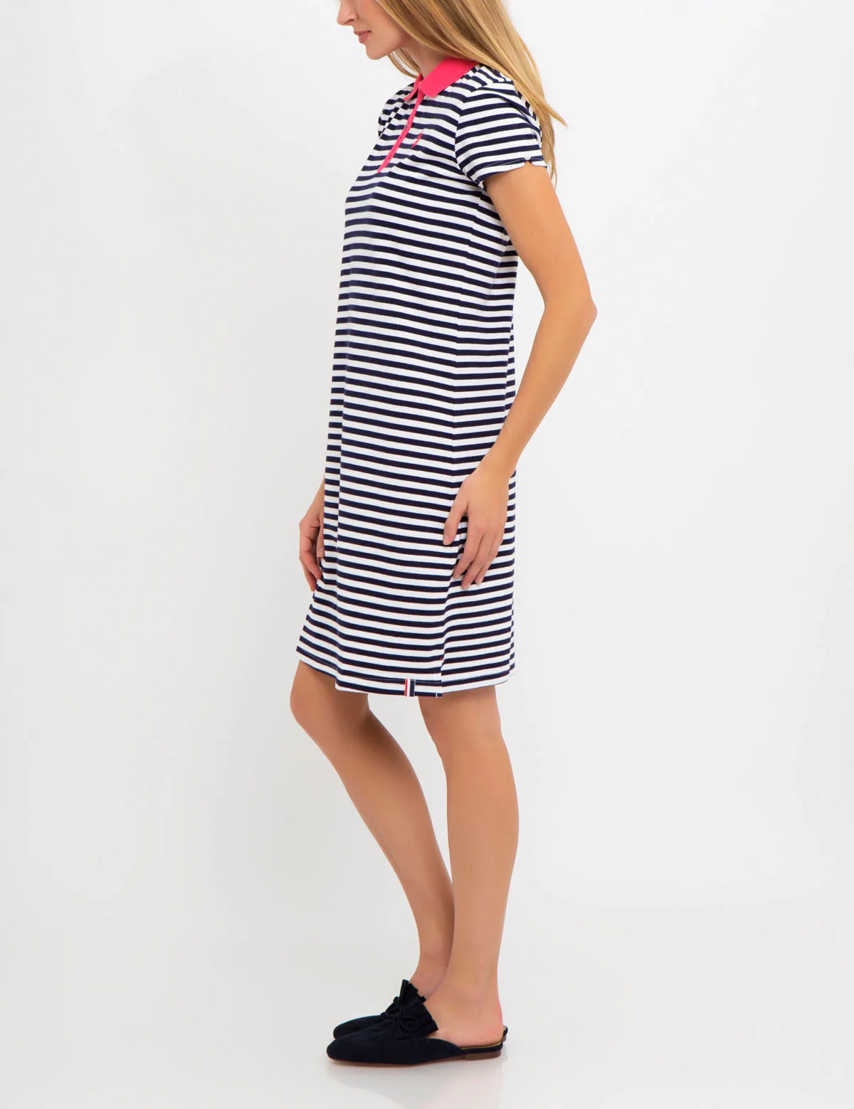 STRIPED POLO DRESS - Image 13