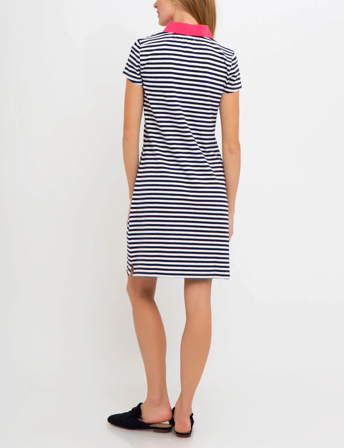 STRIPED POLO DRESS - Image 14