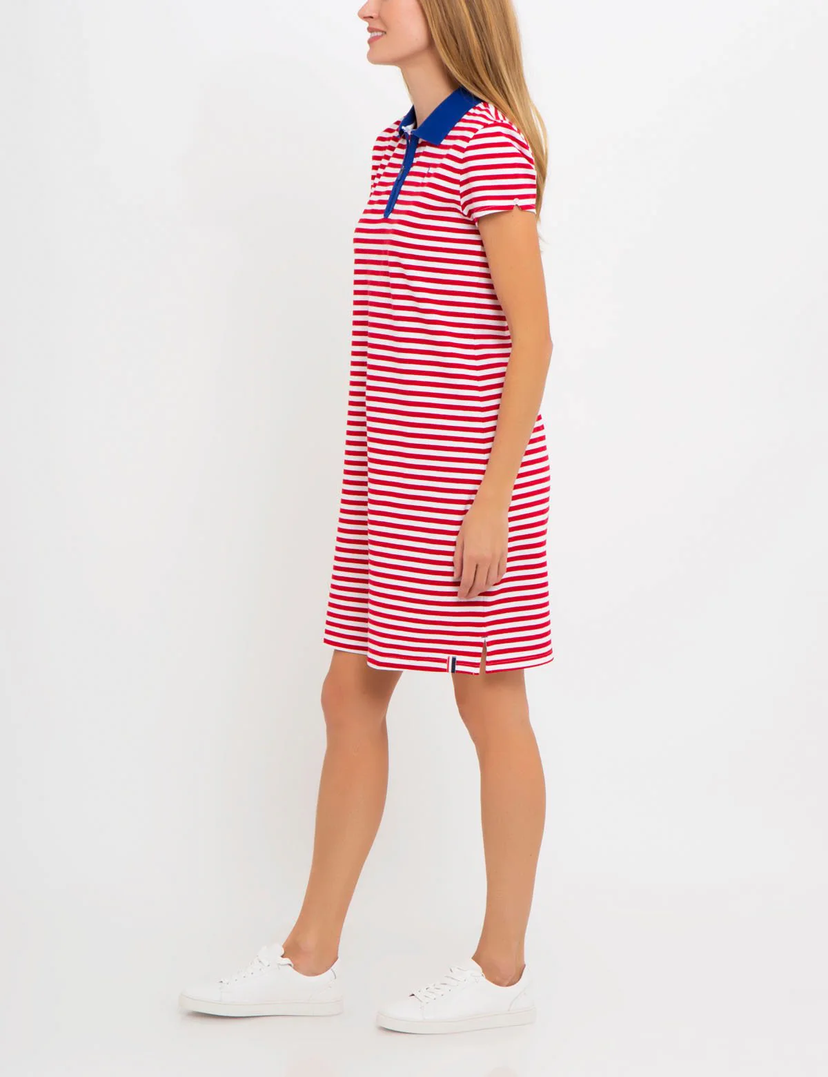 STRIPED POLO DRESS - Image 3