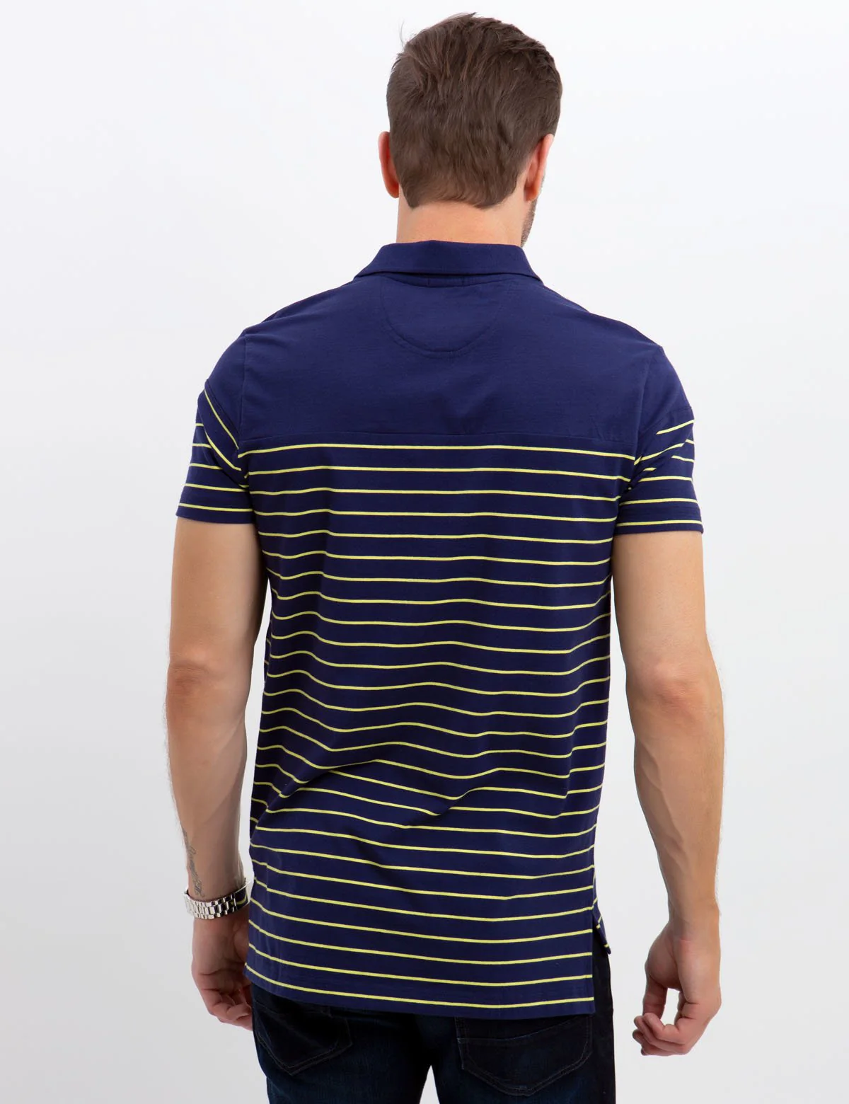 SLIM FIT STRETCH JERSEY POLO SHIRT - Image 13