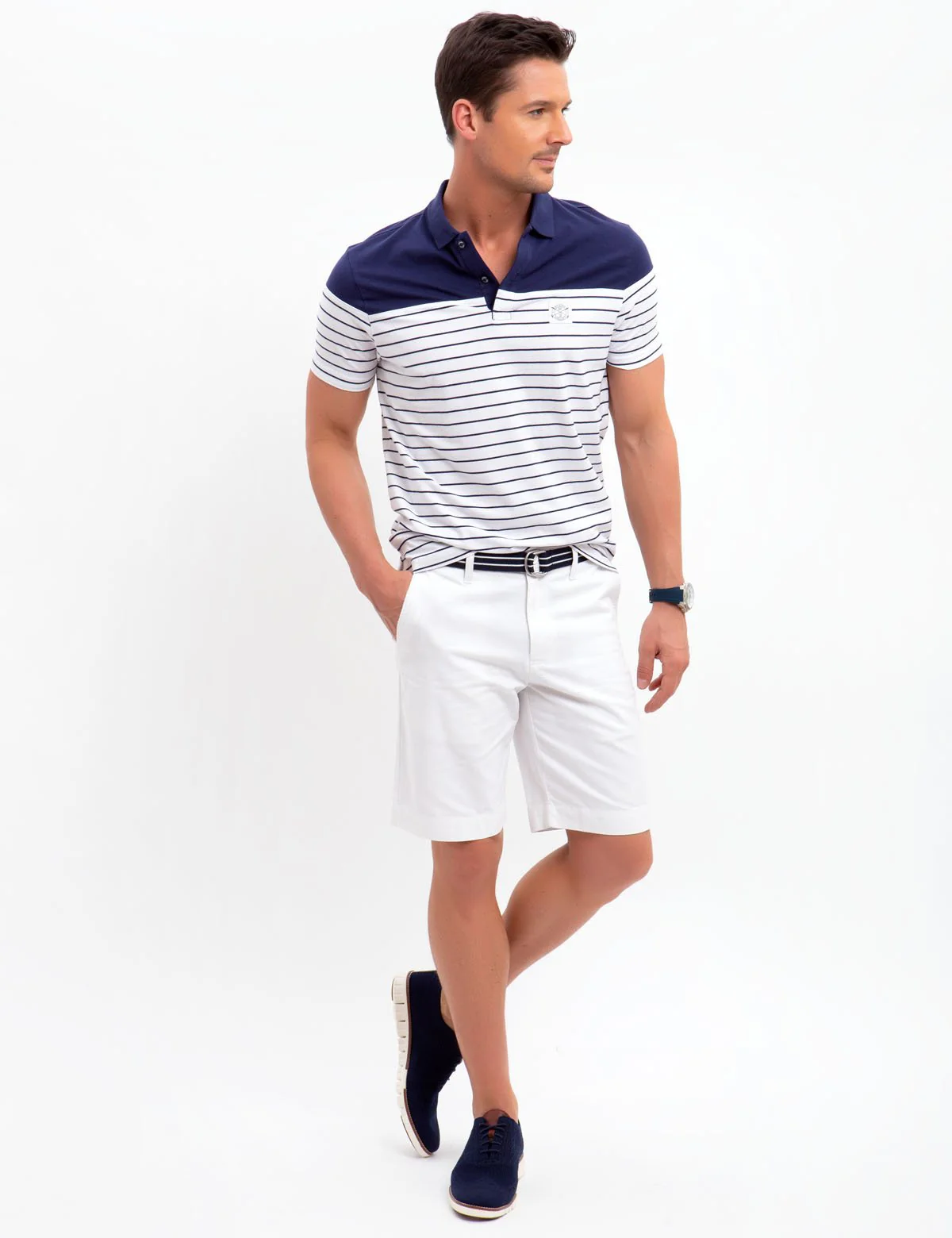 SLIM FIT STRETCH JERSEY POLO SHIRT - Image 14