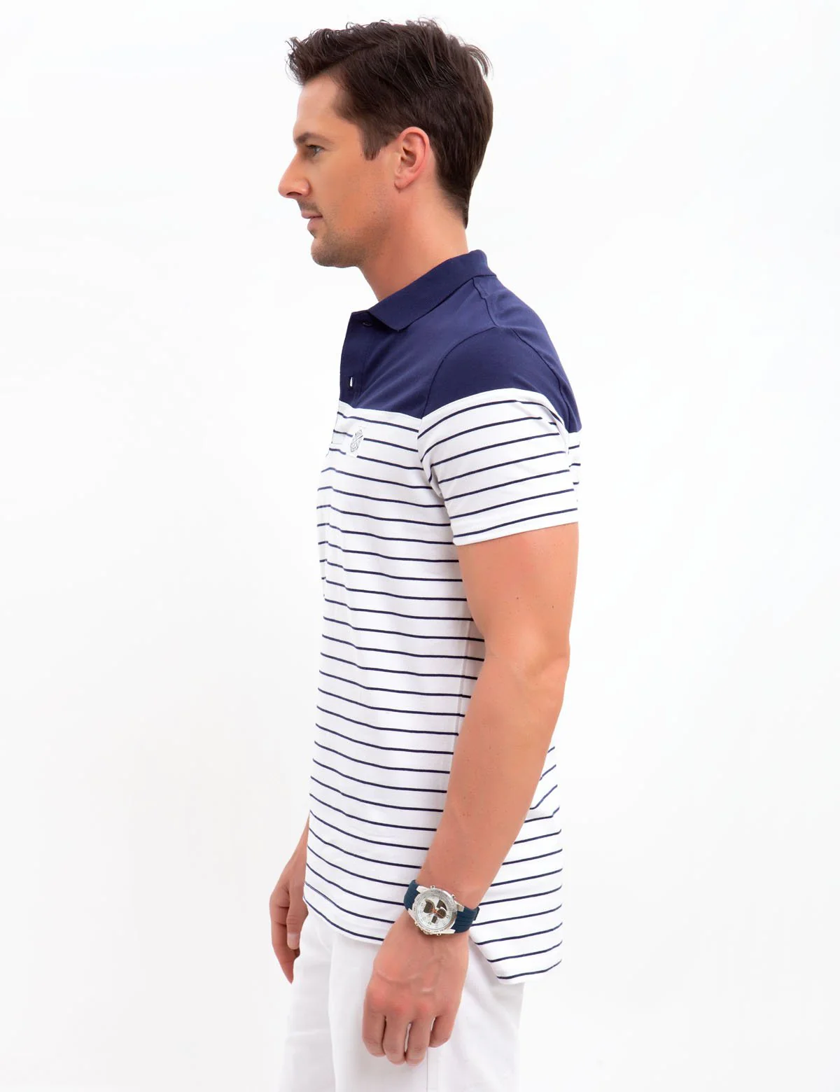 SLIM FIT STRETCH JERSEY POLO SHIRT - Image 15