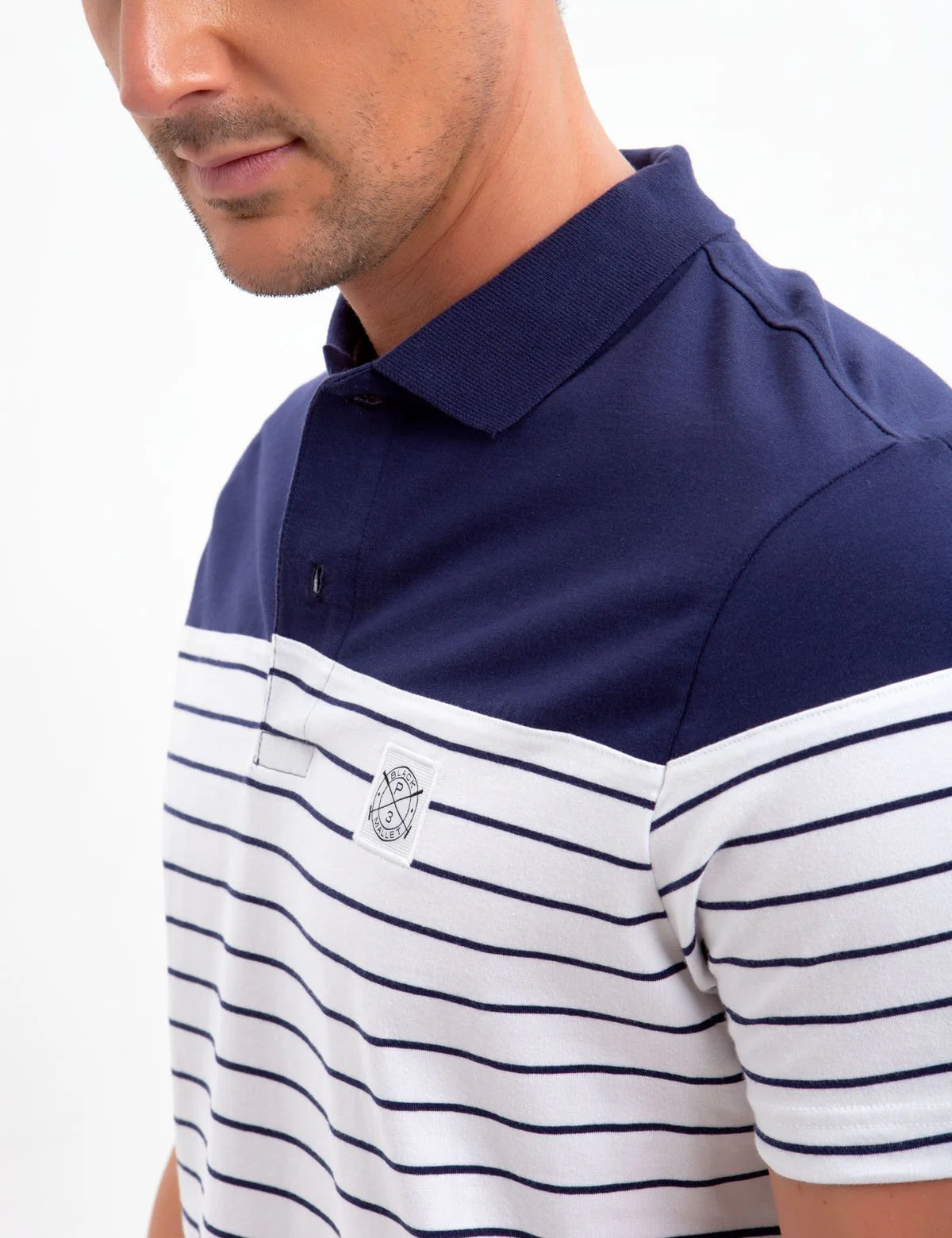 SLIM FIT STRETCH JERSEY POLO SHIRT - Image 5