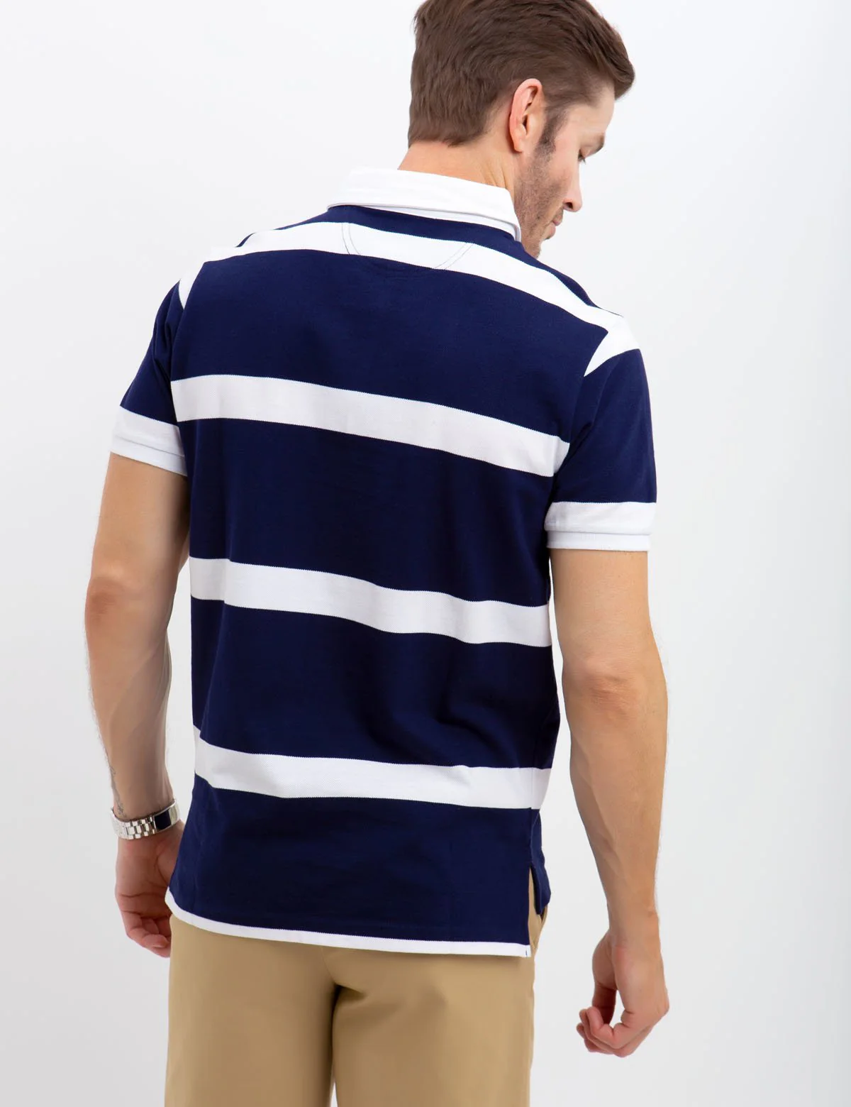 STRIPED POLO SHIRT - Image 11