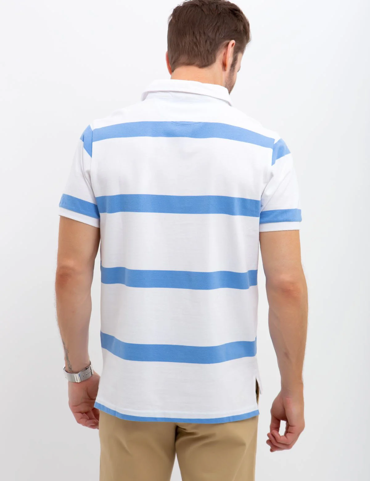STRIPED POLO SHIRT - Image 15