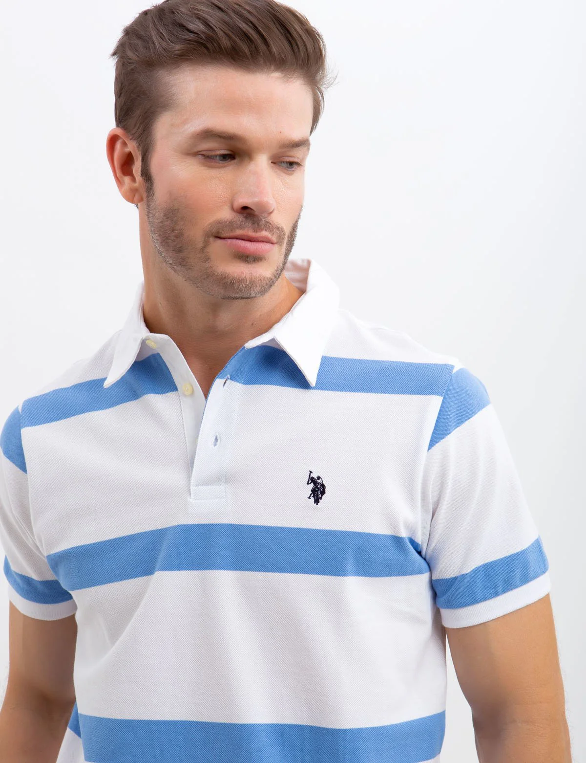 STRIPED POLO SHIRT - Image 16