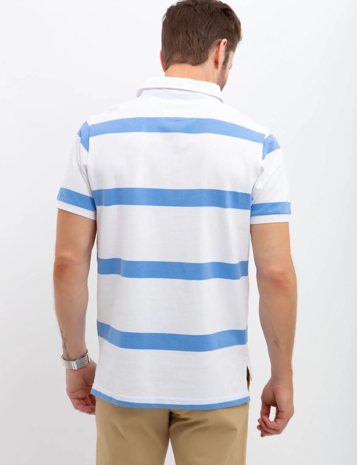 STRIPED POLO SHIRT - Image 4