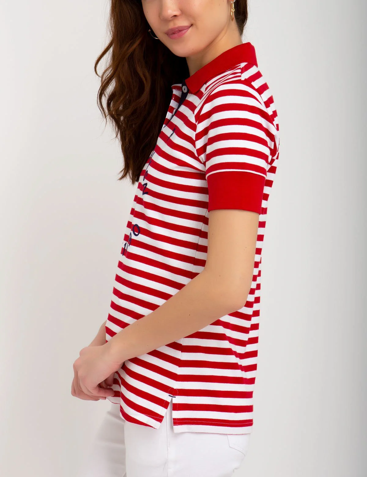 STRIPED POLO SHIRT - Image 4