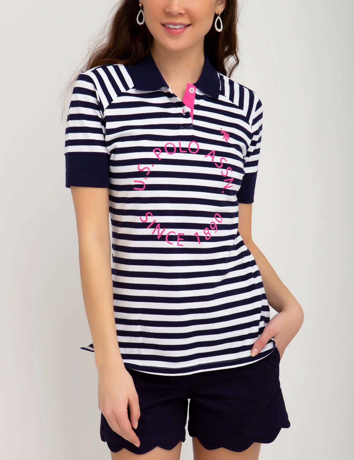 STRIPED POLO SHIRT - Image 7
