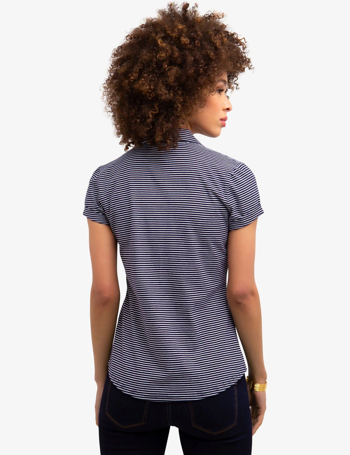 STRIPED POLO SHIRT - Image 4