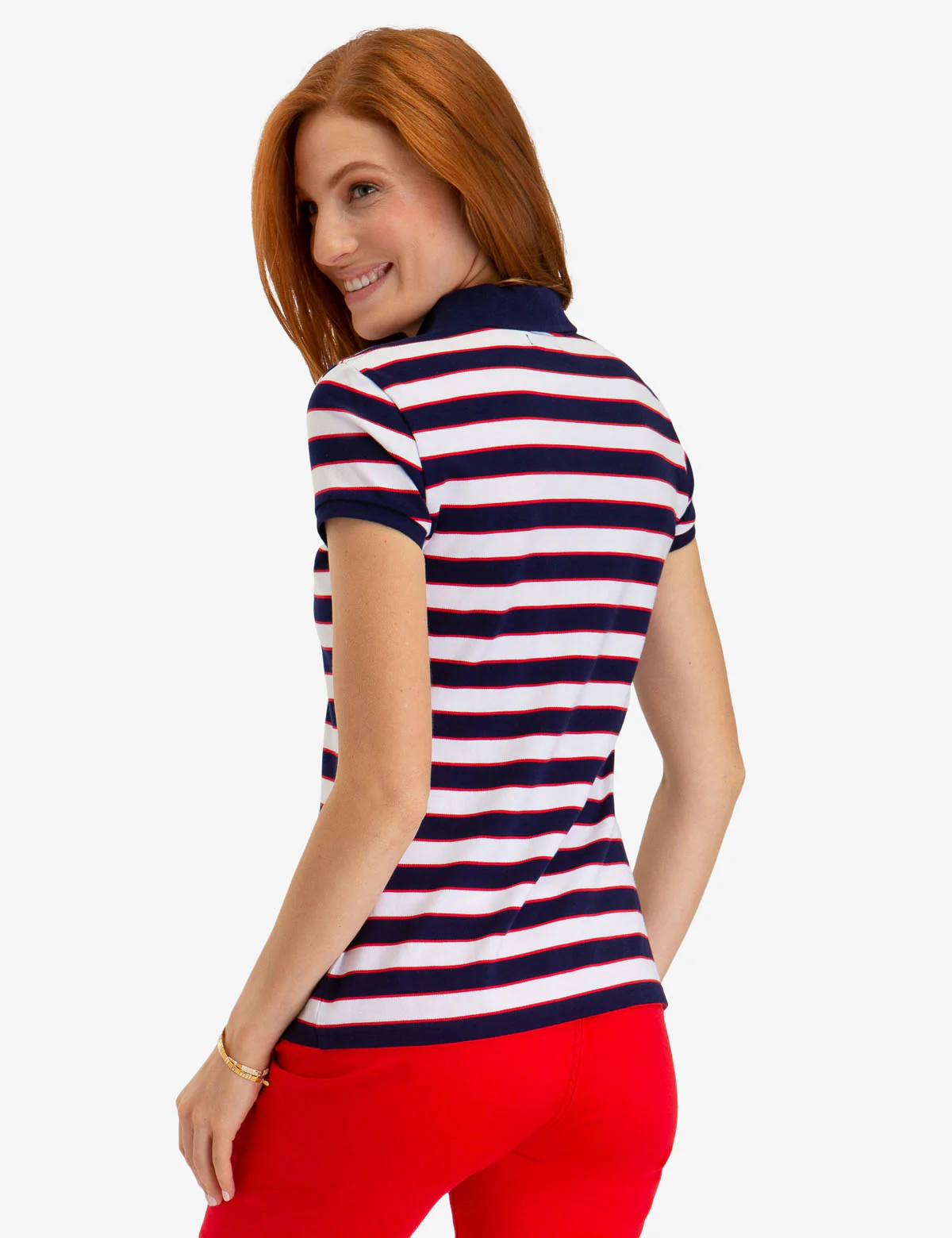 STRIPED POLO SHIRT - Image 3