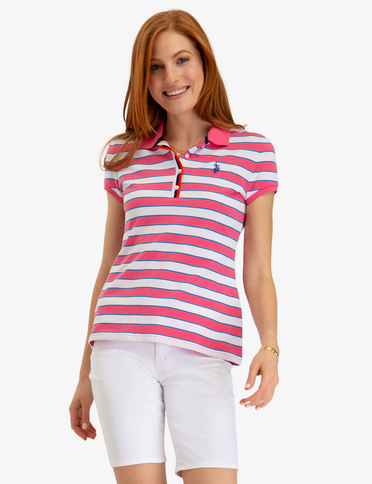 STRIPED POLO SHIRT - Image 4