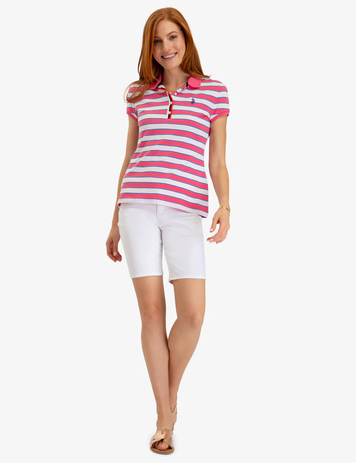 STRIPED POLO SHIRT - Image 5