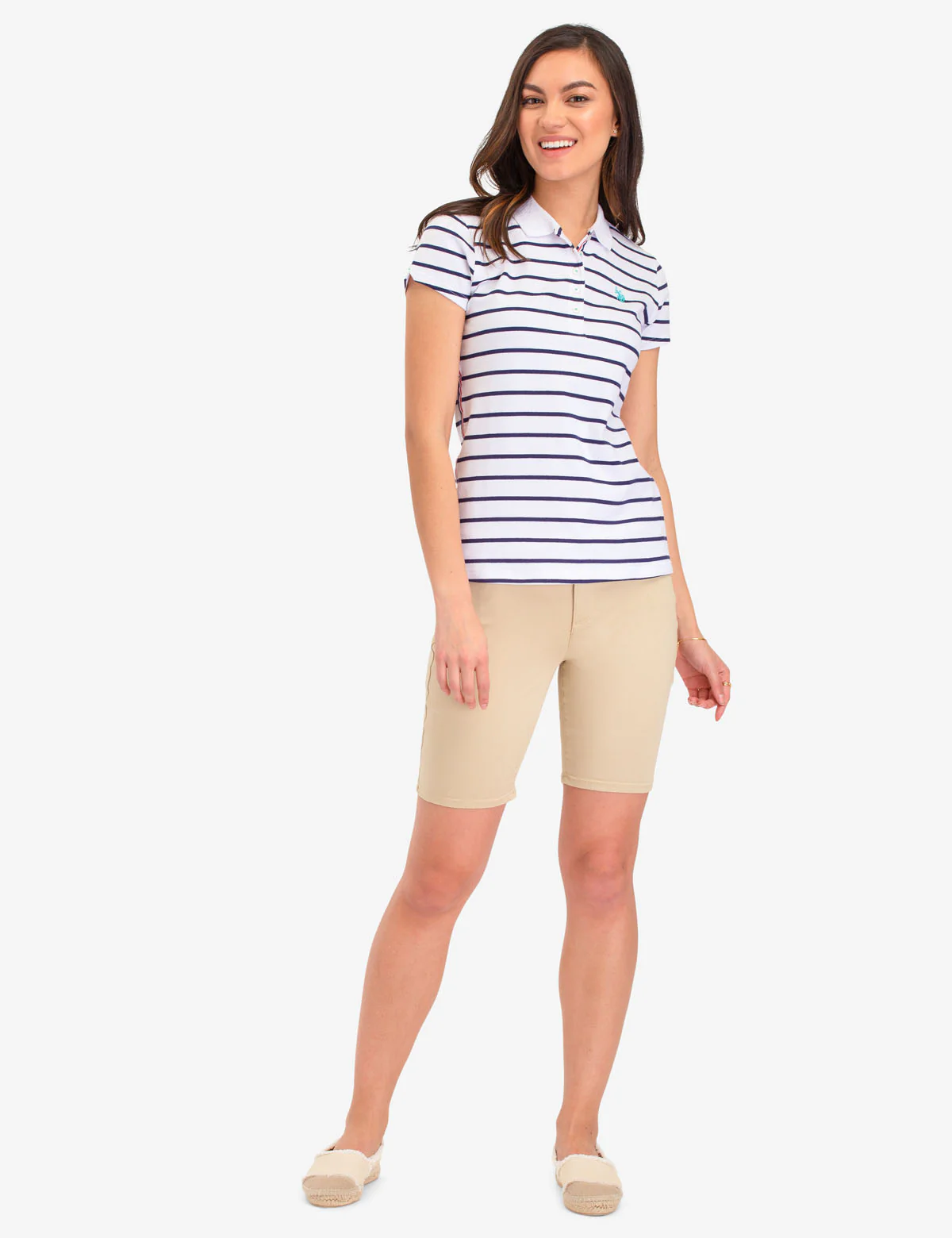 STRIPED POLO SHIRT - Image 2